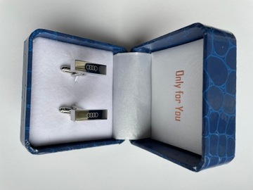 Spinki do mankietów EXC Audi Quattro RS Sport w etui na prezent