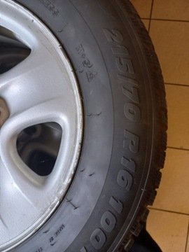 SUZUKI GRAND VITARA KOŁA 215 70 R16 KOMPLET
