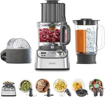 Kenwood MultiPro XL Weigh+ FDM72.990SS Robot Waga Minutnik 3l 1000W