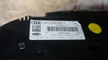 AUDI A4 B8 TFSI PŘÍSTROJOVÁ DESKA BUDÍKY 8K0920900A