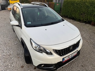 Peugeot 2008 I SUV Facelifting 1.2 PureTech 110KM 2019 PEUGEOT 2008 SALON POLSKA!AUTOMAT !Panorama Alu 17 Skóra Navi, zdjęcie 5
