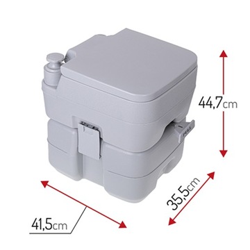 ПОРТАТИВНЫЙ ТУРИСТИЧЕСКИЙ ТУАЛЕТ 20Л ДЛЯ КАМЕРЫ