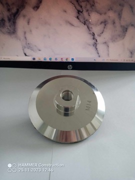 АЛЮМИНИЕВАЯ РУЧКА-ДИСК С РЕЗЬБОЙ-ЛИВУ M14 125MM