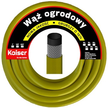 WĄŻ OGRODOWY 15M KAISER 1/2