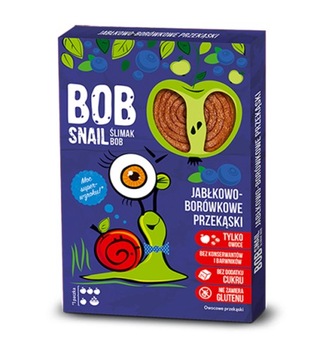 BOB SNAIL OWOCOWA PRZEKĄSKA JABŁKO BORÓWKA 60G