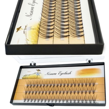 RZĘSY KĘPKI RZĘS NESURA EYELASH JEDWABNE C 12MM