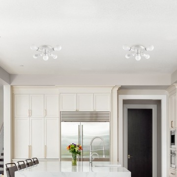 LAMPA SUFITOWA REFLEKTOR METALOWA ROUND WHITE 5