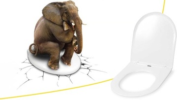 DESKA SEDESOWA DO WC WOLNOOPADAJĄCA EASY CLEAN TWARDA WYPINANA UNIWERSALNA