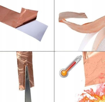 ЛЕНТА ОТ УЛИТОК 50 ММ Х 25 М, КЛЕЙКАЯ ФОЛЬГА