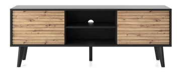 Szafka RTV komoda pod TV 155cm Ryflowana Artisan