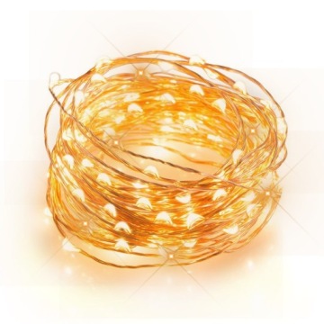 20 МИКРО СВЕТОДИОДНЫХ ПРОВОЛОЧНЫХ СВЕТИЛЬНИКОВ НА БАТАРЕЙКАХ БЕЛЫЙ ТЕПЛЫЙ