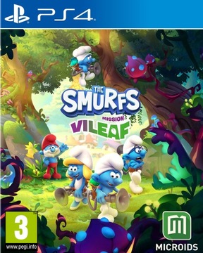 Smerfy Misja Złoliść Smurfs Mission Vileaf PS4