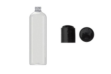 Butelka plastikowa PET 500 ml z nakrętką Disc Top