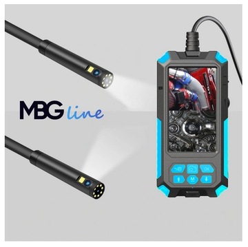 ИНСПЕКЦИОННАЯ камера ДУО ЭНДОСКОП 5М 9LED 2xFULL HD