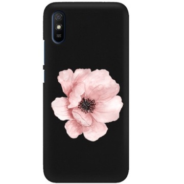 ETUI MATOWE CZARNE DO XIAOMI REDMI 9A Case Wzory