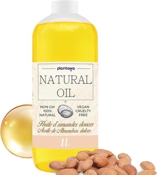 PLANTAWA Olejek ze słodkich migdałów 1000 ml
