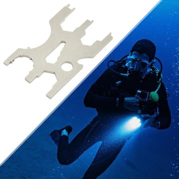 Инструмент для снятия клапана для дайвинга Спортивные аксессуары из нержавеющей стали