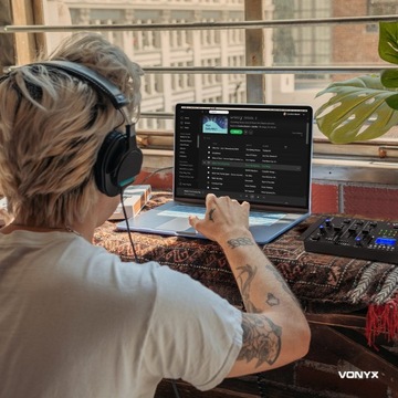 Vonyx 4-канальный Bluetooth USB SD-микшер