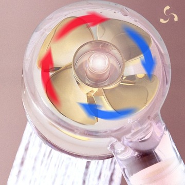 3-ЦВЕТНЫЙ ДУШЕВОЙ РУЧНОЙ С ТУРБИНОЙ И ФИЛЬТРОМ