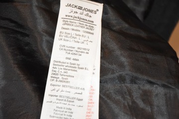 JACK JONES JJPRRICK BIKER JACKET SKÓRA KURTKA MĘSKA L