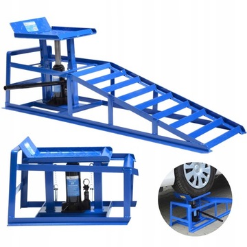 RAMPY NAJAZDOWE Z PODNOŚNIKIEM NAJAZDY PODJAZD RAMPA NAJAZDOWA 2T 24-35cm