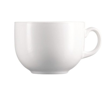 FILIŻANKA JUMBO 700ML LUMINARC BIAŁA GŁADKA SZKŁO
