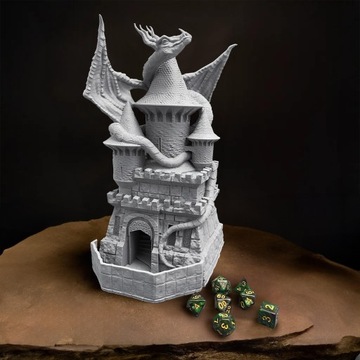 Dice Tower - Dice Tower Game Master Grey