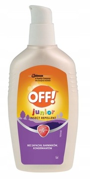 OFF Junior Repelent żel przeciw komarom dla dzieci