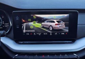 Skoda Octavia IV Liftback 1.5 TSI EVO 150KM 2023 Skoda Octavia Czarna Perla - Sportowe fotele - Top LED Matrix - ACC 210 km, zdjęcie 25