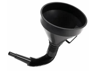 УНИВЕРСАЛЬНАЯ ПЛАСТИКОВАЯ ВОРОНКА С ГИБКИМ НАКОНЕЧНИКОМ - ЧЕРНАЯ XXL