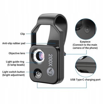 Профессиональный объектив APEXEL MS002 200X
