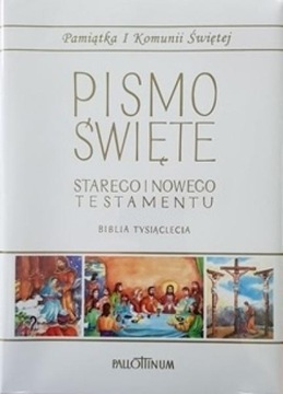 BIBLIA TYSIĄCLECIA MAŁA TW (KOMUNIA)