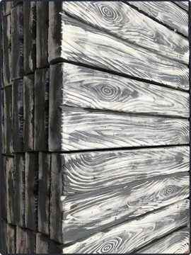 Доска имитация дерева 75х25х6 см Коричневый 2