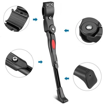 Подставка для велосипеда Подставка для велосипеда Регулируемая ножка Стабильная центральная опора