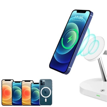 ŁADOWARKA INDUKCYJNA MAGSAFE DO IPHONE APPLE WATCH