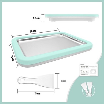 MINI MASZYNA DO LODÓW TAJSKICH MASZYNKA DO ROBIENIA LODÓW ICE CREAM MAKER