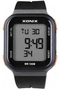 Cyfrowy Zegarek XONIX WR100m Temperatura Ciała
