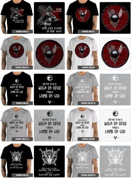 ФУТБОЛКА МУЖСКАЯ VIKINGS VIKINGS RAGNAR FLOKI L