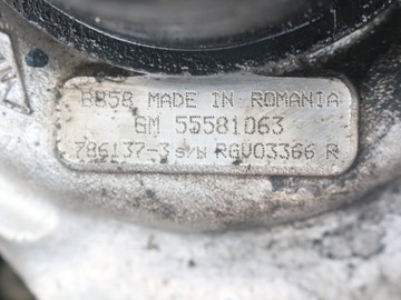 OPEL OE 55581063 TURBO