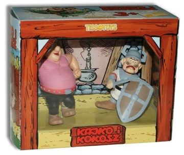 Kokosz i Kapral Figurki ZESTAW TissoToys Kajko