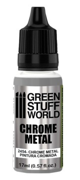 Chrome Paint 17ml - metaliczna farbka efekt lustra