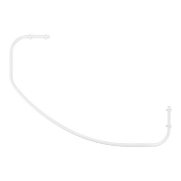 АСИММЕТРИЧНЫЙ КАРДИН ДЛЯ ДУШЕВОГО ШТОРА 90x160