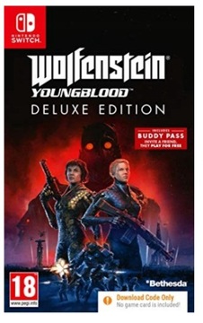 Wolfenstein Youngblood Deluxe Edition Switch NSW Akcja FPP KOD