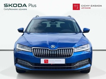Skoda Superb III Kombi Facelifting 2.0 TDI SCR 150KM 2022 Skoda Superb 2.0TDI 150 Style SerwisASO SalonPL Virtual Matrix Nawi Kessy, zdjęcie 7
