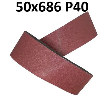 TAŚMA SZLIFIERSKA PAS ŚCIERNY BEZKOŃCOWY 50x686 P40 40