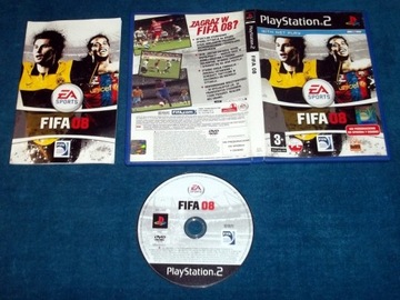 FIFA 08 PS2 Б/у (КВт)