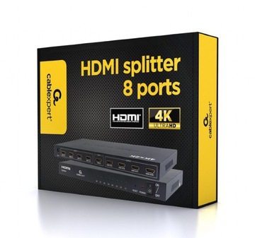Rozdzielacz HDMI 8w1 Splitter HDMI 8 Portów 1.4V 1080P TV