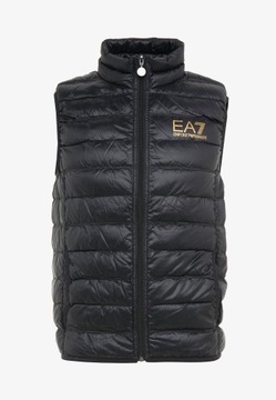 EA7 EMPORIO ARMANI KOMFORTOWY STYLOWY BEZRĘKAWNIK PUCH PIERZE R.L AXE668