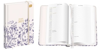 KALENDARZ TERMINARZ KSIĄŻKOWY TYGODNIOWY B6 2025