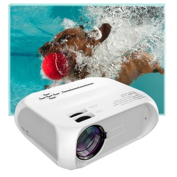 PROJEKTOR FILMOWY RZUTNIK MULTIMEDIALNY DO GIER Miracast Full HD